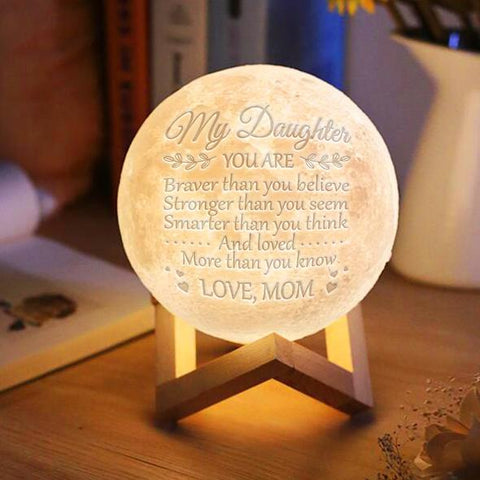 3D Printing Moon Light Customized Personality Moon Lamp