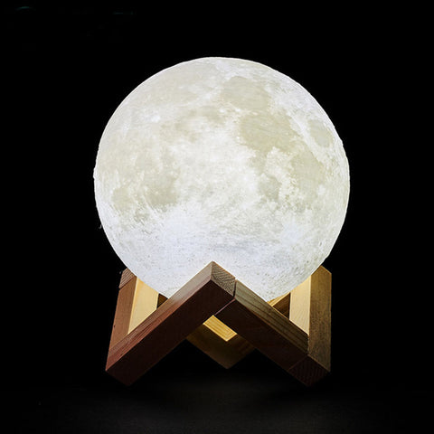 Dropship 3D Print Rechargeable Moon Lamp